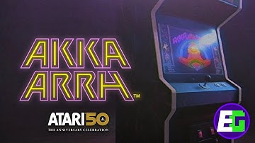 Akka Arrh 1982 gameplay from Atari 50 Celebration