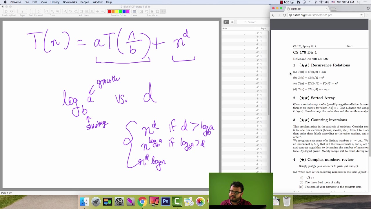 CS170 SP18 Section 1 Walkthrough - YouTube