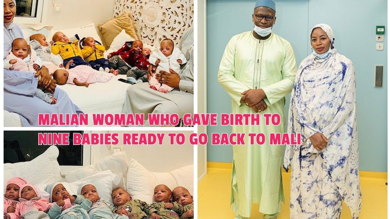 UPDATE! MALIAN WOMAN WHO GAVE BIRTH TO 9 BABIES FEEDS 6 LITRES OF MILK