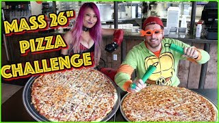 Giant 26" Pizza Challenge in Jefferson City, Missouri!! #CrazyMagicTour - #RainaisCrazy