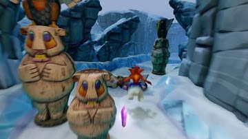 Crash Bandicoot 2 N. Sane Trilogy Part 11 Bear It (Gem) (No Deaths) 100% Walkthrough