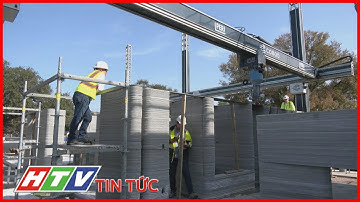 MỸ: KHÁM PHÁ NGÔI NHÀ 2 TẦNG ĐẦU TIÊN ĐƯỢC IN 3D | HTV TIN TỨC