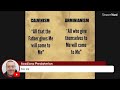 Beginning of video