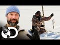 ¡Pesca sobre hielo! | Desafío x 2 | Discovery Latinoamérica