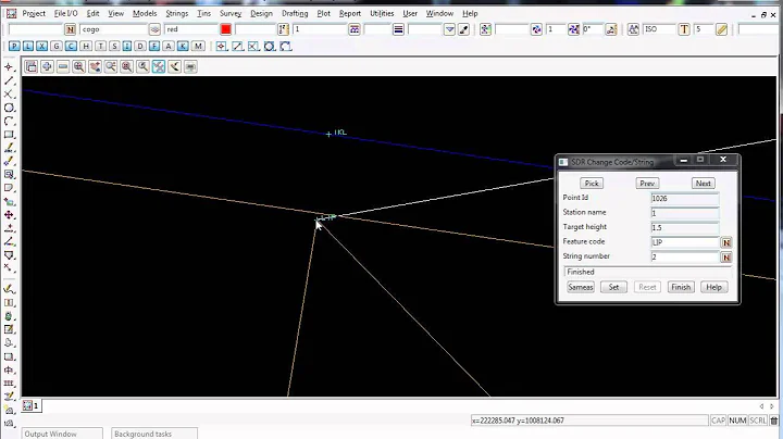 12d Model Survey - 8.0 Applying Survey File Edits - Coding