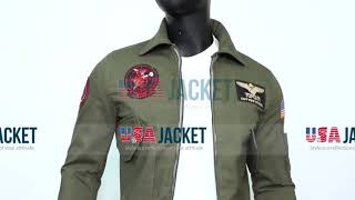 Top Gun 2 Maverick Jacket Video Shoot