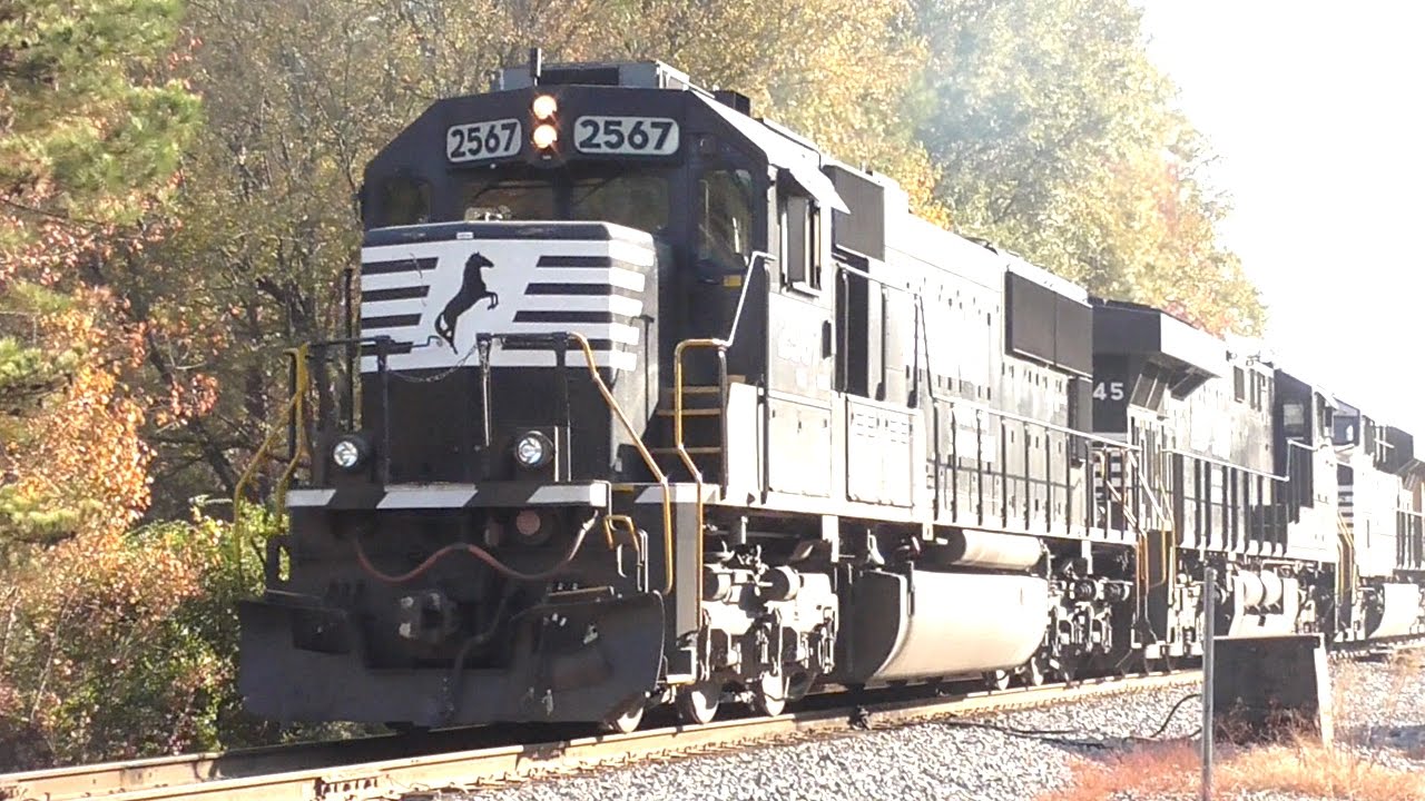 41 Rush Of Norfolk Southern Trains Part 1 2 Macon Ga 11 18 16 C Mbmars01 Youtube 41 Rush Of Norfolk Southern Trains Part 1 2 Macon Ga 11 18 16 C Mbmars01 Youtube