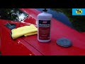 Malco paint rejuvenator  restauration de peinture automobile en une tape  dissolvant de rayures et de tourbillons de couche transparente