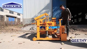 GEETHY 842HR QMY4-30A Mobile block machine Cadona