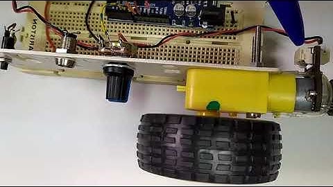 Control de velocidad de motor DC con Arduino
