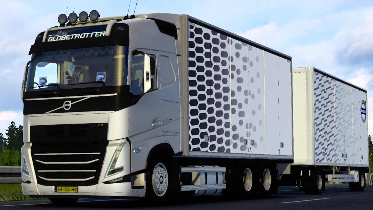 Ets2 volvo fh5 2021 tandem 1 42 promods 2 57 youtube
