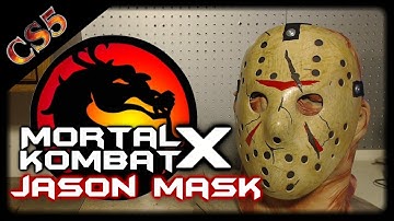 (D.I.Y) How to make a MKX Jason Mask step by step tutorial | Making a Mortal Kombat X Jason Mask