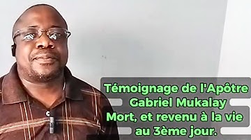 Il a vu BEAUCOUP de Serviteurs de DIEU en ENFER : Témoignage de Gabriel MUKALAY