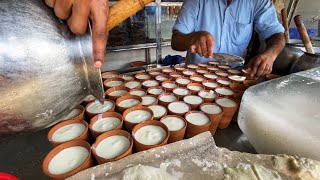100 Kulhad Lassi Making At Lalman Lassi Wale,Ghaziabad|Indian Street Food|