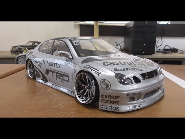 Tさんの2WD DRIFT NEW ボディHPI アリスト オールペイント ALL PAINT