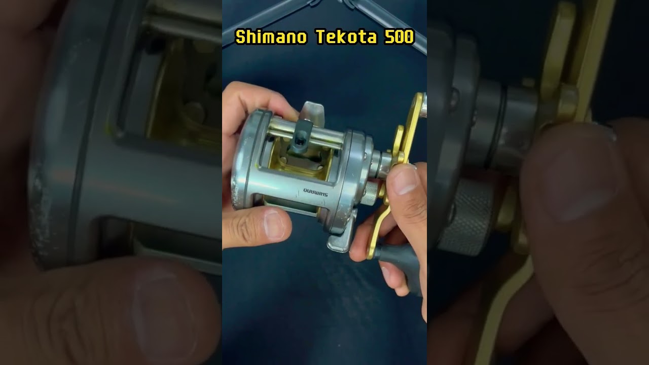 Shimano Tekota Series Linecounter Reels Finally Go Left Hand: ICAST 2018 