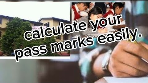 How to calculate pass marks||Neb pass marks calculation||class 12\10 pass marks calculation||sushrut