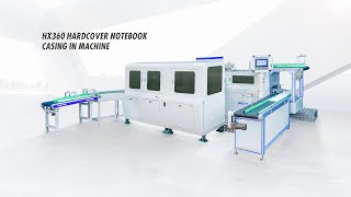 #HXCP HX360 Hardcover Notebook Casing In Machine