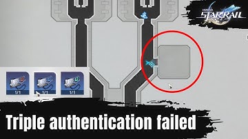 Triple authentication failed. Opening the hatch is forbidden Base Zone Honkai Star Rail