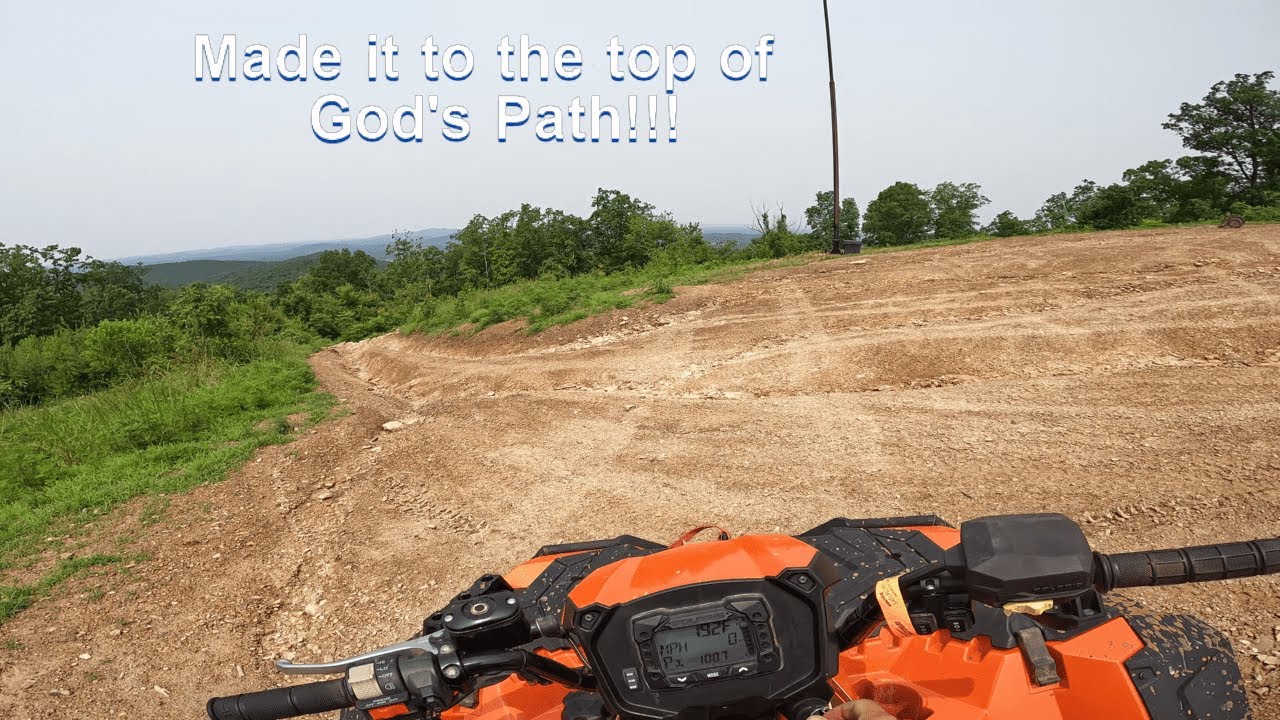 (Part1) Indian Mount ATV - Conquering God's Path!!!- Sportsman 1000 S