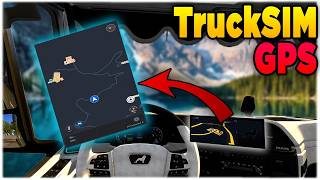 ETS2 - TruckSim GPS Tutorial 🔥Route Adviser on your phone! 😱