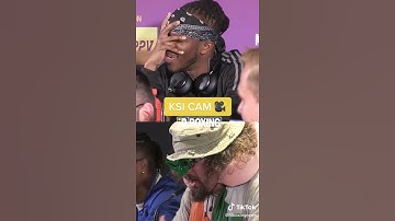 @KSI REACTS to Sam Hyde in the press conference 😂🎥 #ksiolajidebt #ksi #ksiswarmz #samhyde #boxing