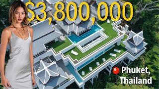 Inside a MAGNIFICENT $3,800,000 Phuket Masterpiece!