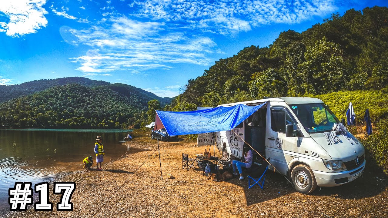 Cắm trại Hồ Chòm Núi, Sóc Sơn | Review điểm cắm trại bằng Mobihome | KemKay