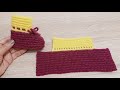 كروشيه حذاء/ سليبر/ لكلوك بقطعة واحدة how to crochet a shoes