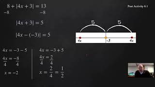 LT 06 - Solving Absolute Value Equations (Lesson 3) Video 2
