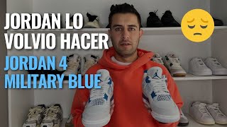 LO QUE NO SABIAS del JORDAN 4 MILITARY BLUE unboxing review #jordan #jordan4 #ecuador