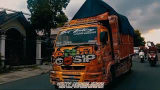 story truk anti gosip//versi lagu DJ seharusnya aku//#CCTV_ANDONG_SUOSS