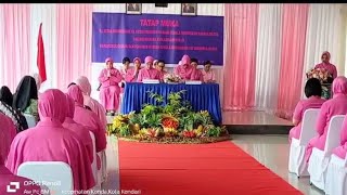 Kunjungan Kerja Pj Ketua Bhayangkari Daerah Sulawesi Tenggara di PC Bhayangkari Sat Brimobda Sultra