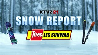 Snow Report: Light mountain snow continues today