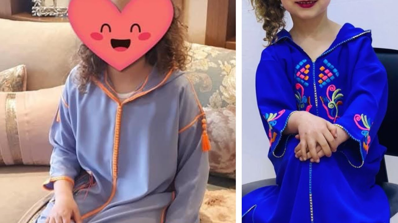 اسهل فصالة لجلابة مخزنية للبنوتات الصغار تفصليها في دقائق ⏰⏰⏰⏰