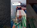 North sea 😱🌊conditions, Ship is rolling like roller coaster🎢😱😎 #ship #viral #shorts #trending