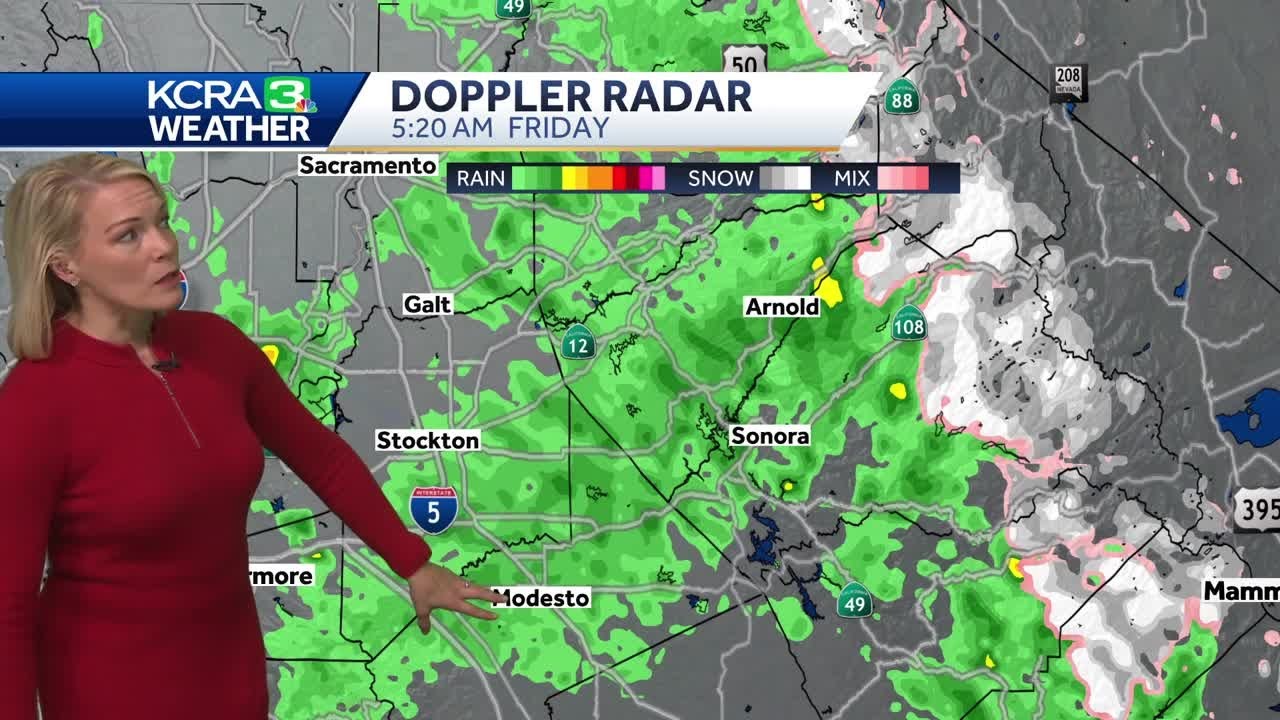 Wet and windy start to Friday. More wet weather ahead for the weekend ...