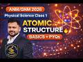 ANM - GNM 2026 Physical Science Class 1 | Atomic Structure Made Easy 🔥 Complete Basics