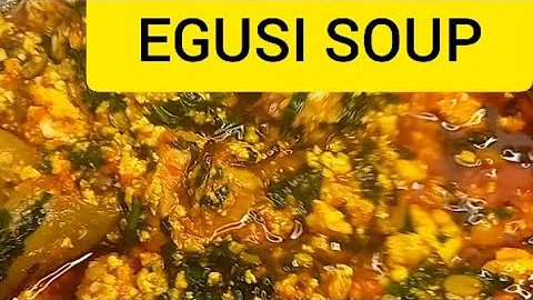 LOW BUDGET EGUSI SOUP^NIGERIAN EGUSI SOUP.#food #fyp #viral #trending #health #love