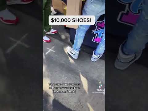 $10,000 shoes… - YouTube
