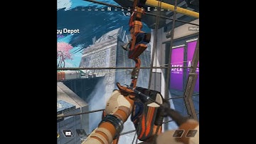 Enemy on a death zip vs bocek in Apex Legends #Shorts