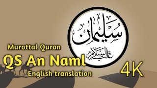 Surah An Naml  Ayat 20-30 Syekh Mansur Al Salimi 4K