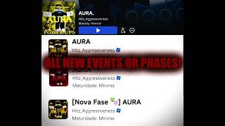 Aura game | ₳ŁŁ ₱Ⱨ₳₴Ɇ₴ ₳ɄⱤ₳₴ | New Aura Video | Sorry copyright musics :(
