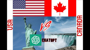 USA VS CANADA || I ASKED AN AI TO COMPARE TWO COUNTRIES
