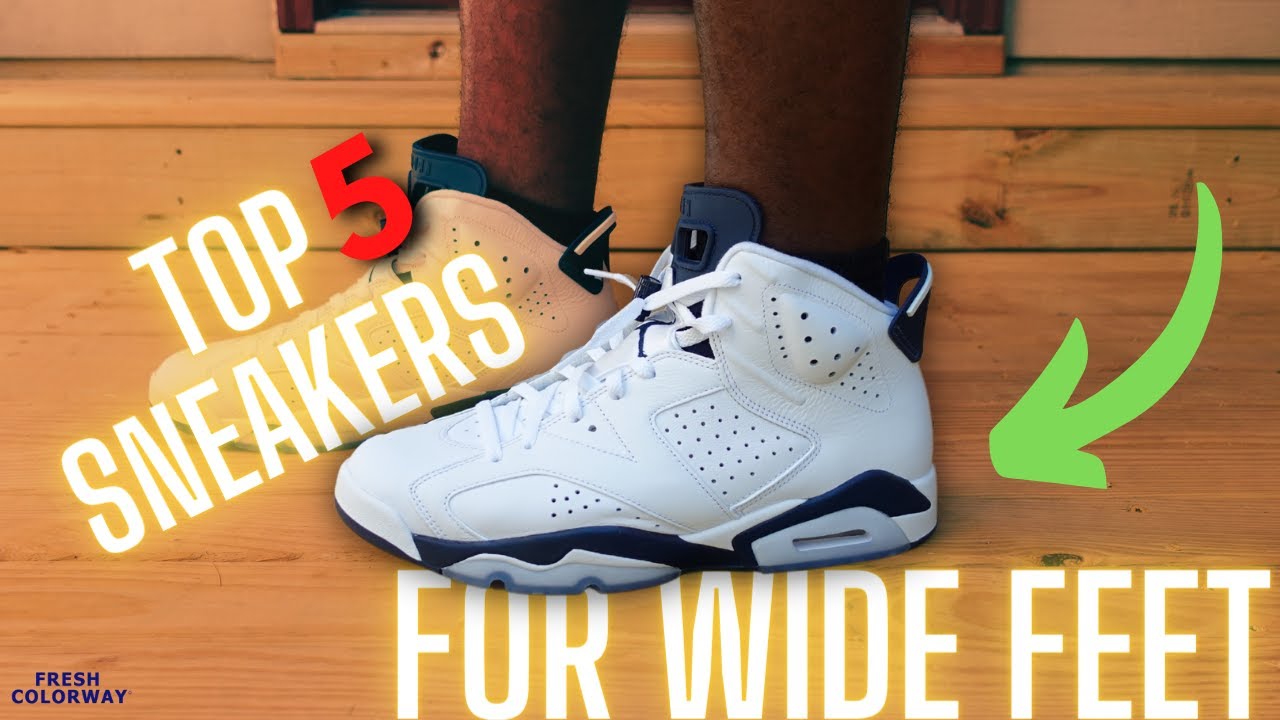 are jordan 5 good for wide feet