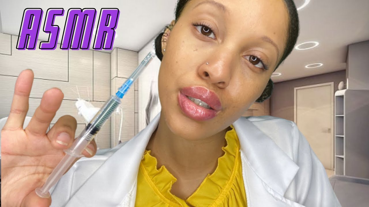 ASMR🏥 BOTOX TREATMENT AND LIP FILLERS| MEDICAL DOCTOR ROLEPLAY FOR SLEEP Lots of personal attention