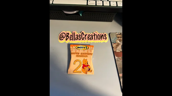 How to create fruit snacks label Fruit Snack Label tutorial | Using Canva | Party Favors | DIY Label