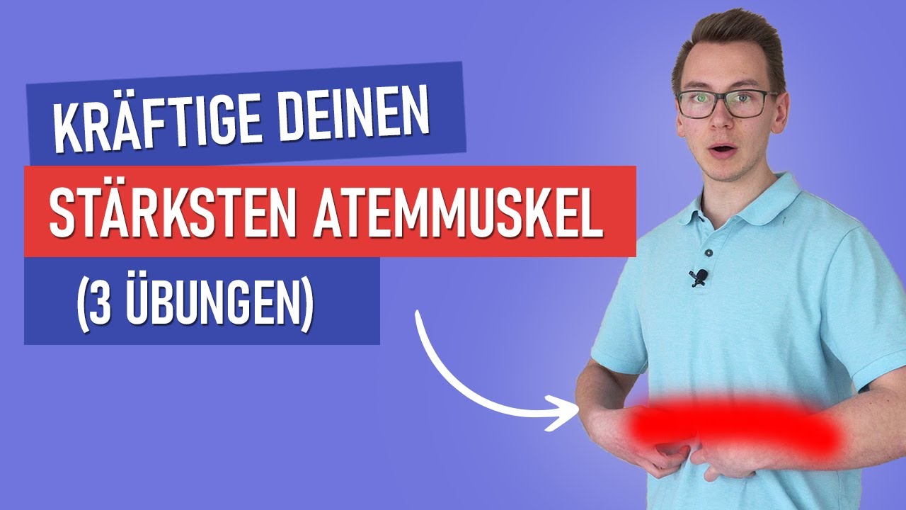 3 Übungen, mit denen du den wichtigsten Atemmuskel trainierst (Das Zwerchfell)