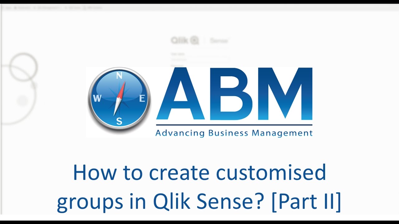 Qlik Sense - How to Video: How to create customised groups in QlikSense ...