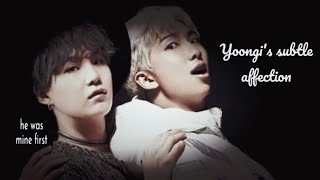 Yoongi might be in love with...? 🤔- (NamGi analysis + other ship moments)